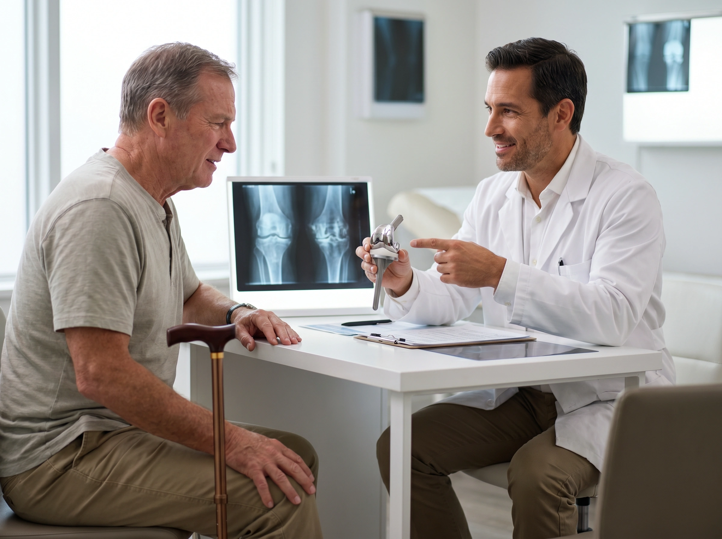 Knee Replacement total knee arthroplasty at Cura Welt