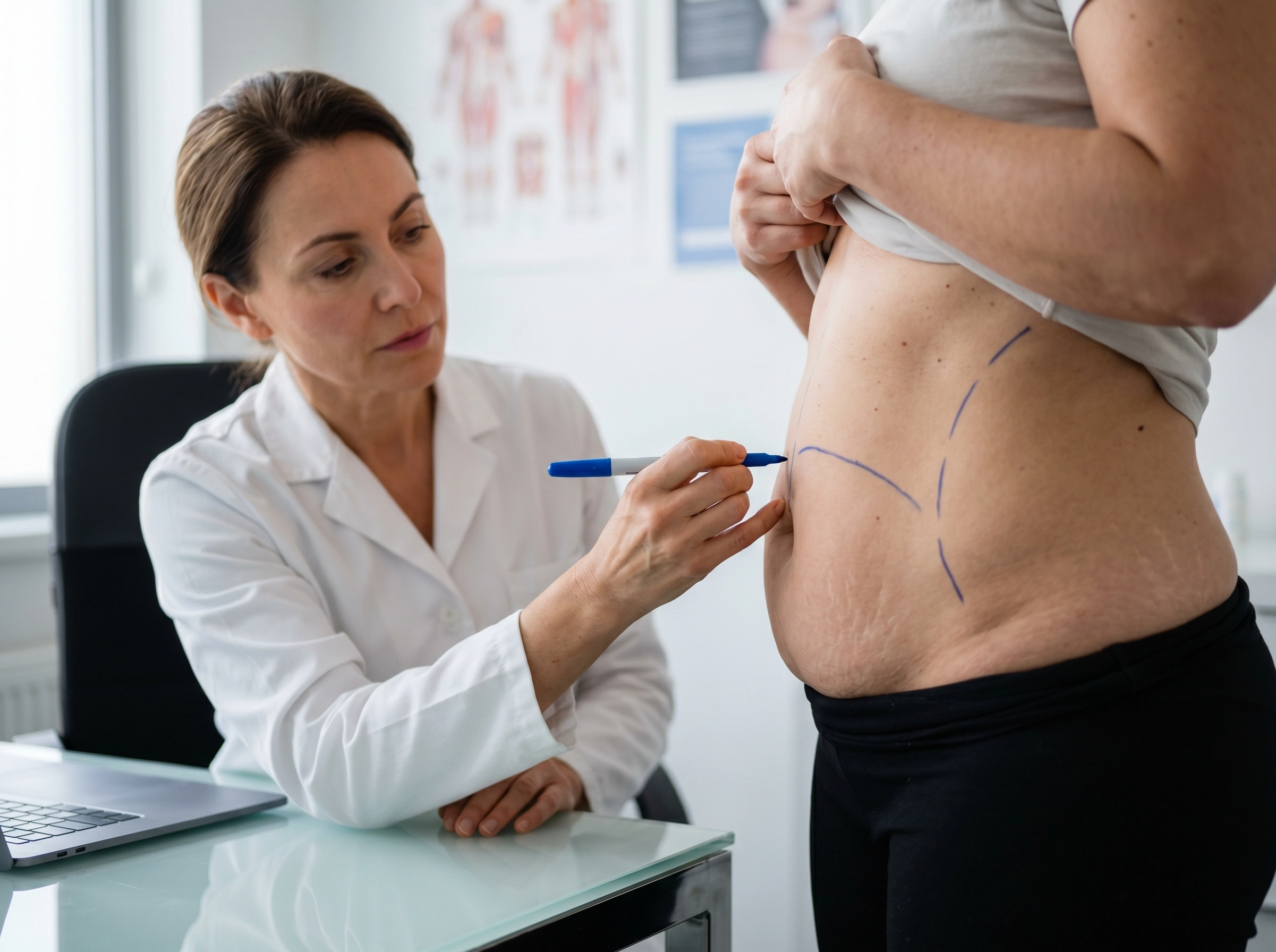 Liposuction for Obesity body contouring at Cura Welt