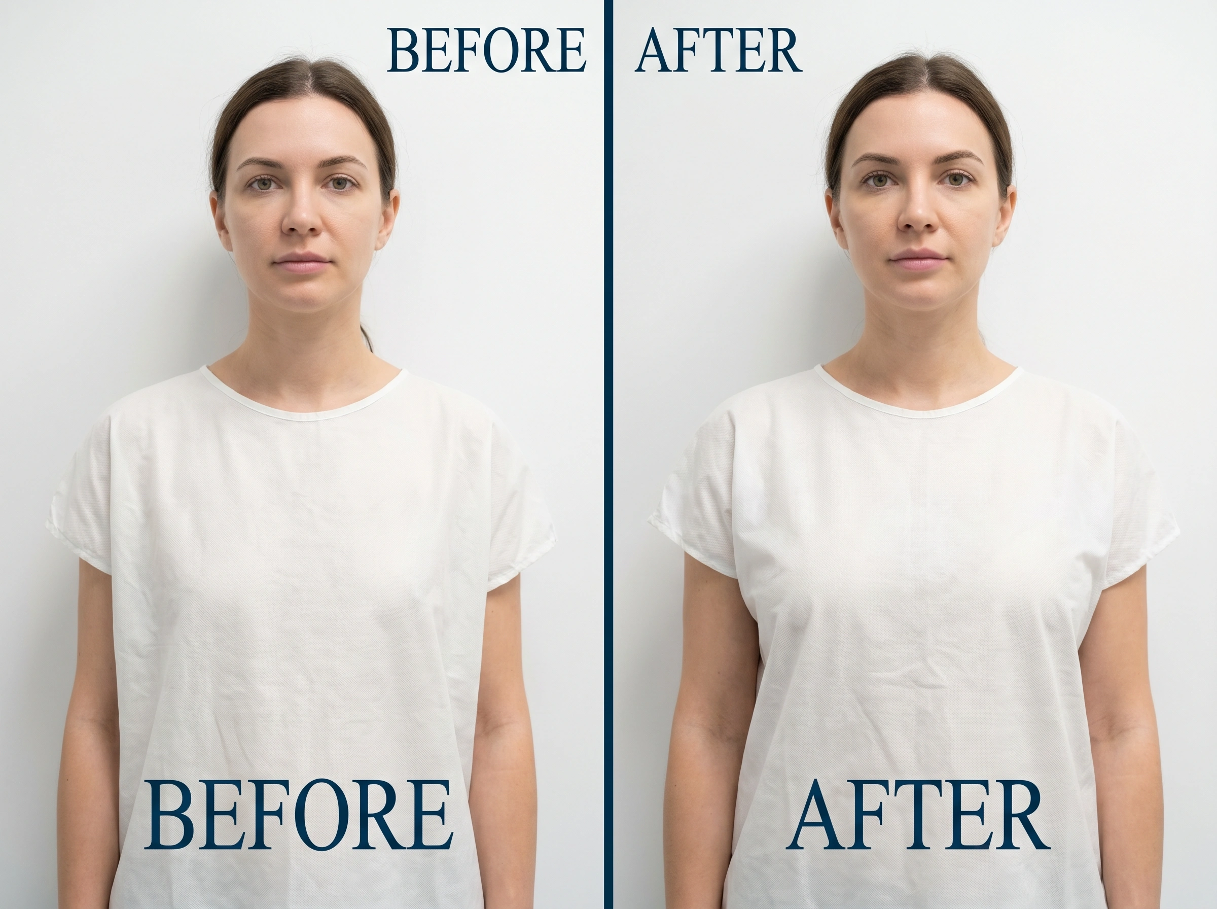 Breast Augmentation before and after at Cura Welt