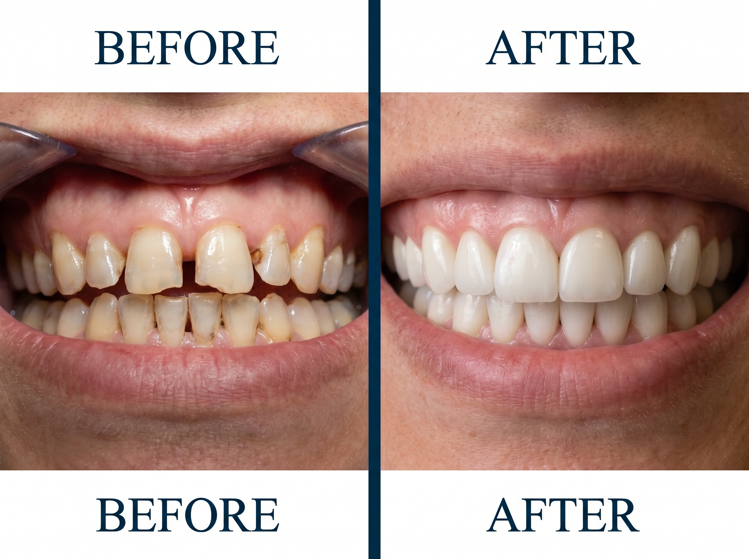 Zirconia Crowns Full Mouth Restoration at Cura Welt